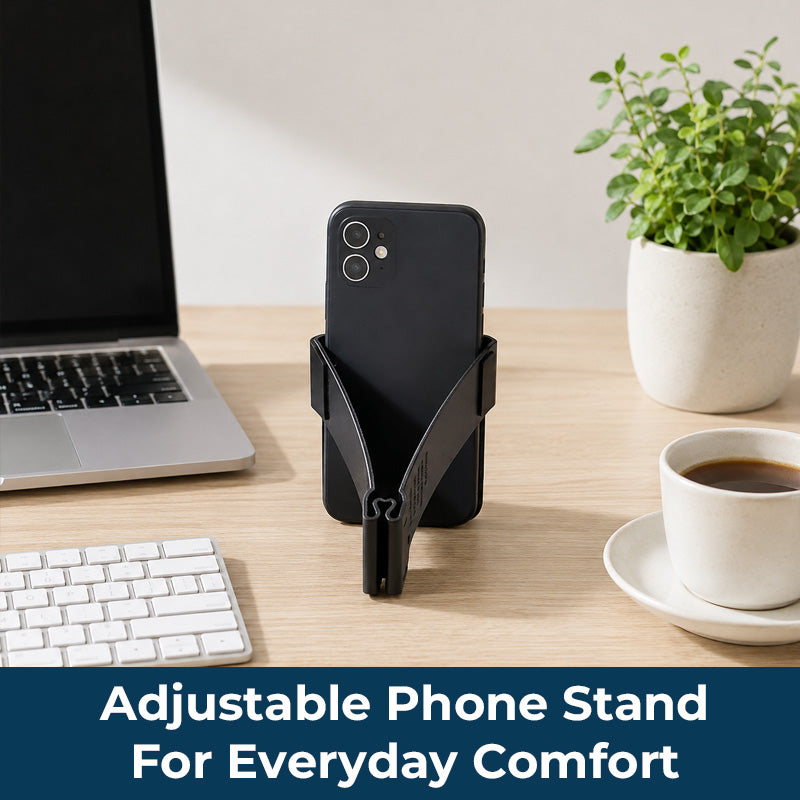 📱 Foldable Adjustable Phone Stand | Compact Desktop Holder