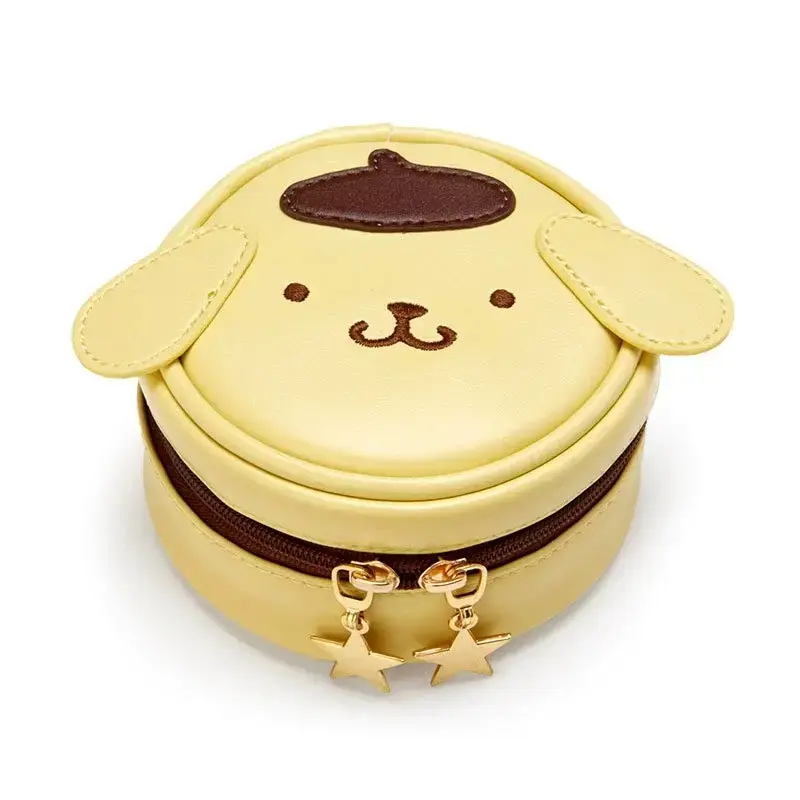 Hello Kitty and Friends Round Mini Jewelry Pouch Storage Box