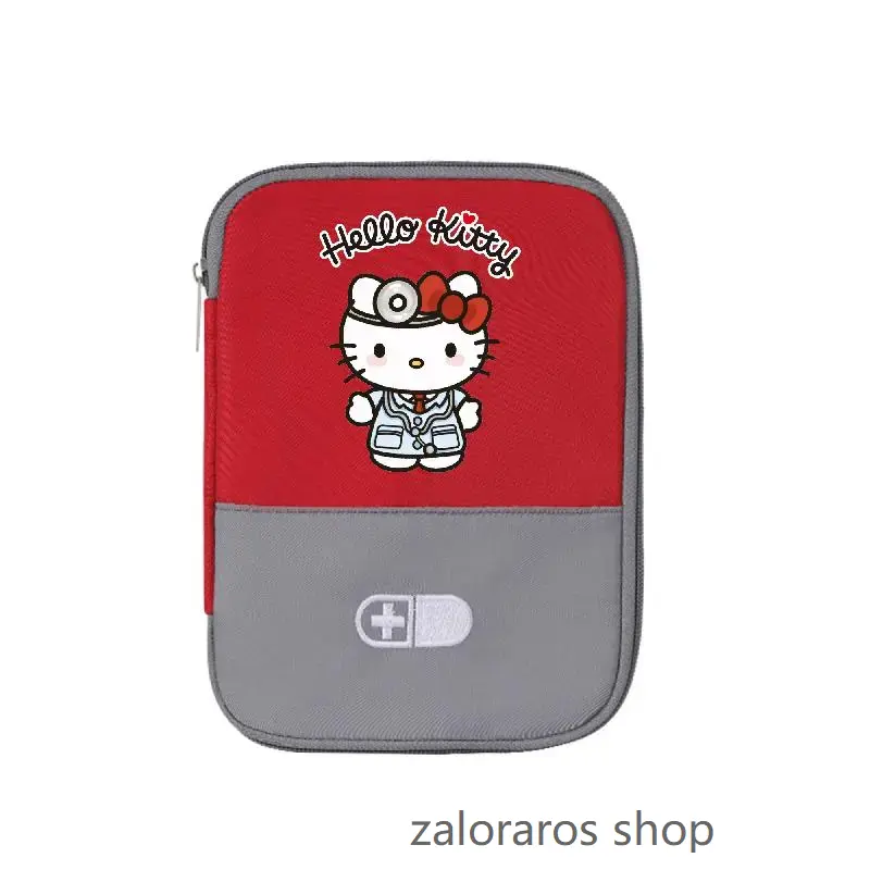 Kawaii Hello Kitty medicine storage bag collection with four colors