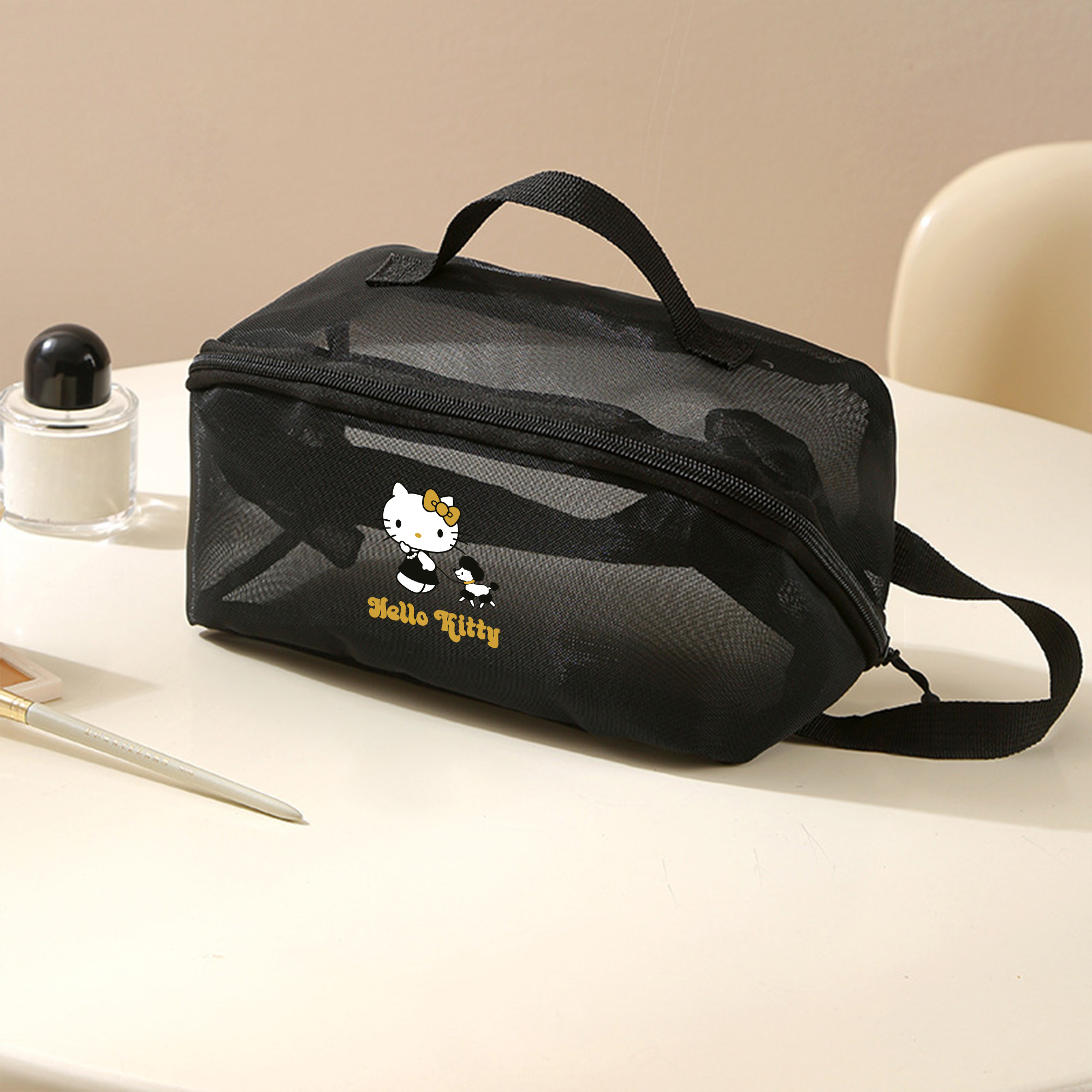 (Brand Authorized)Hello Kitty Portable Toiletries Bag