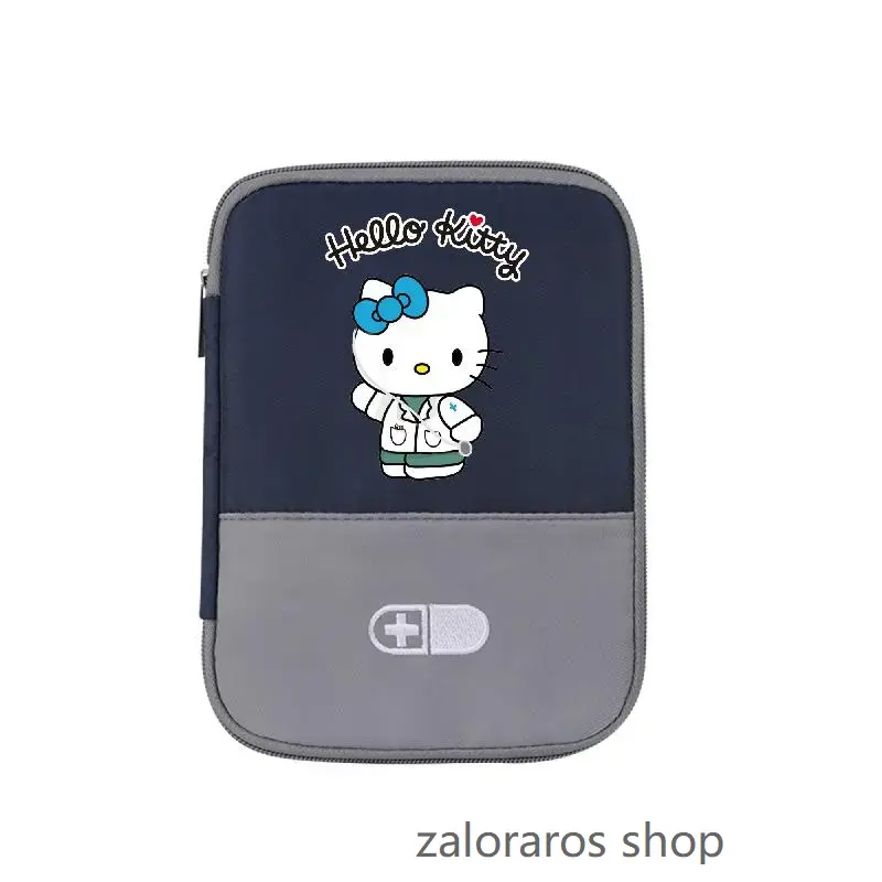 Kawaii Hello Kitty medicine storage bag collection with four colors