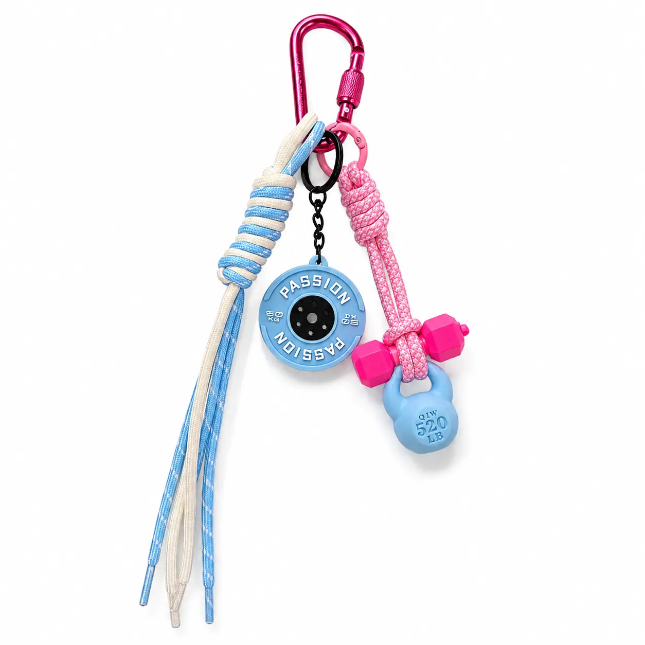 Zaloraros Lift Club Fitness Gym Bag Charm
