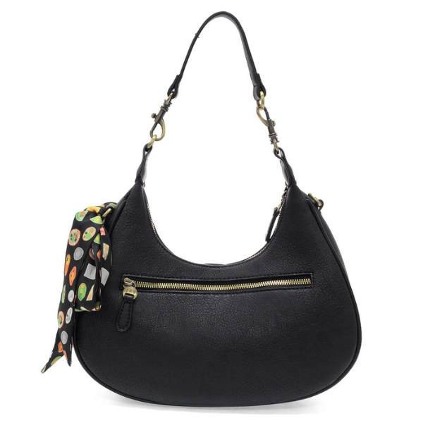 Silk Scarf Charm Shoulder Bag