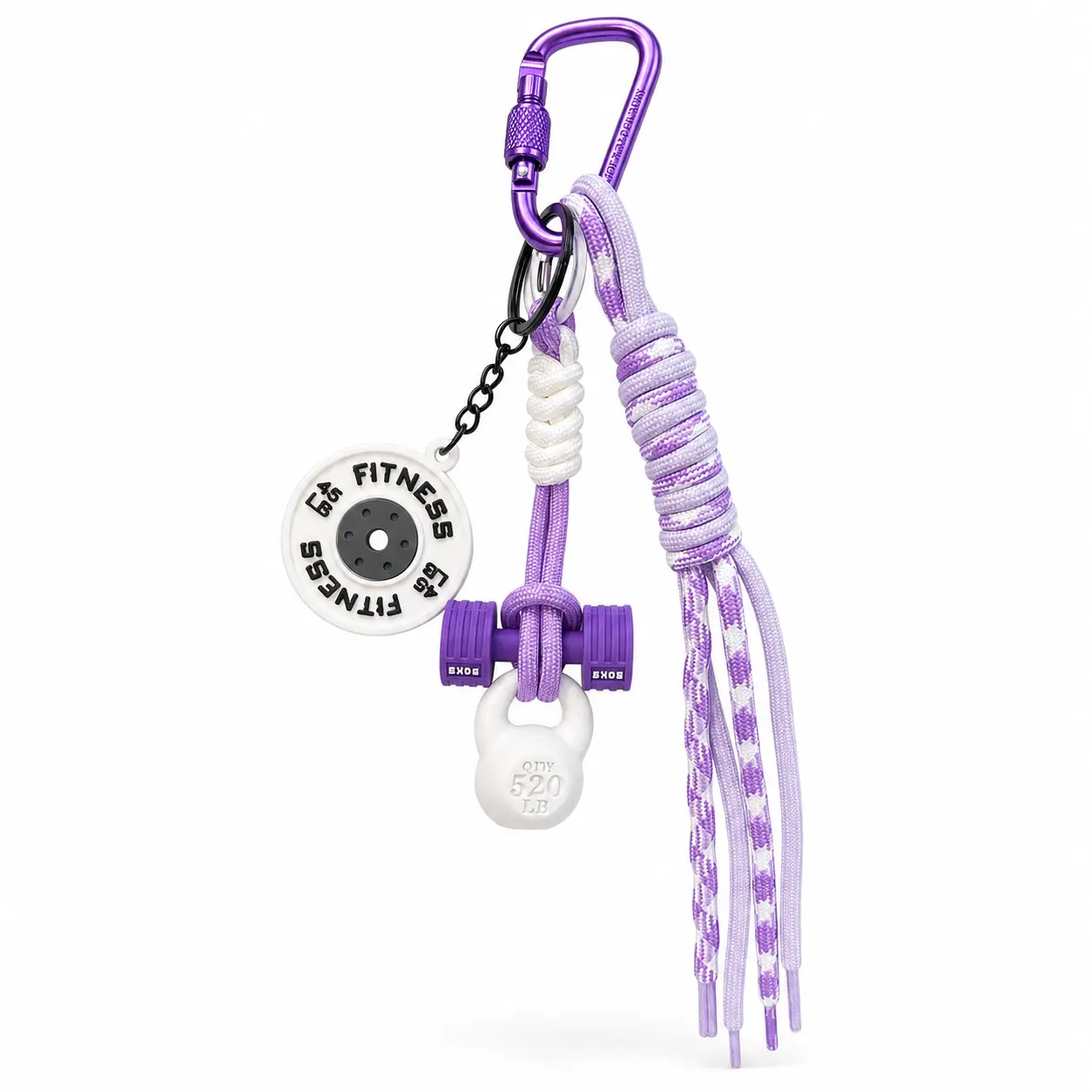 Zaloraros Lift Club Fitness Gym Bag Charm