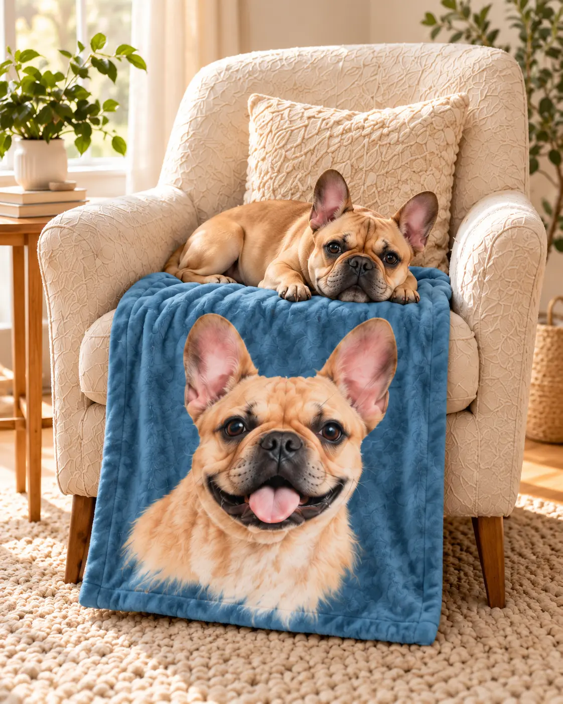 30x40 custom pet blanket size