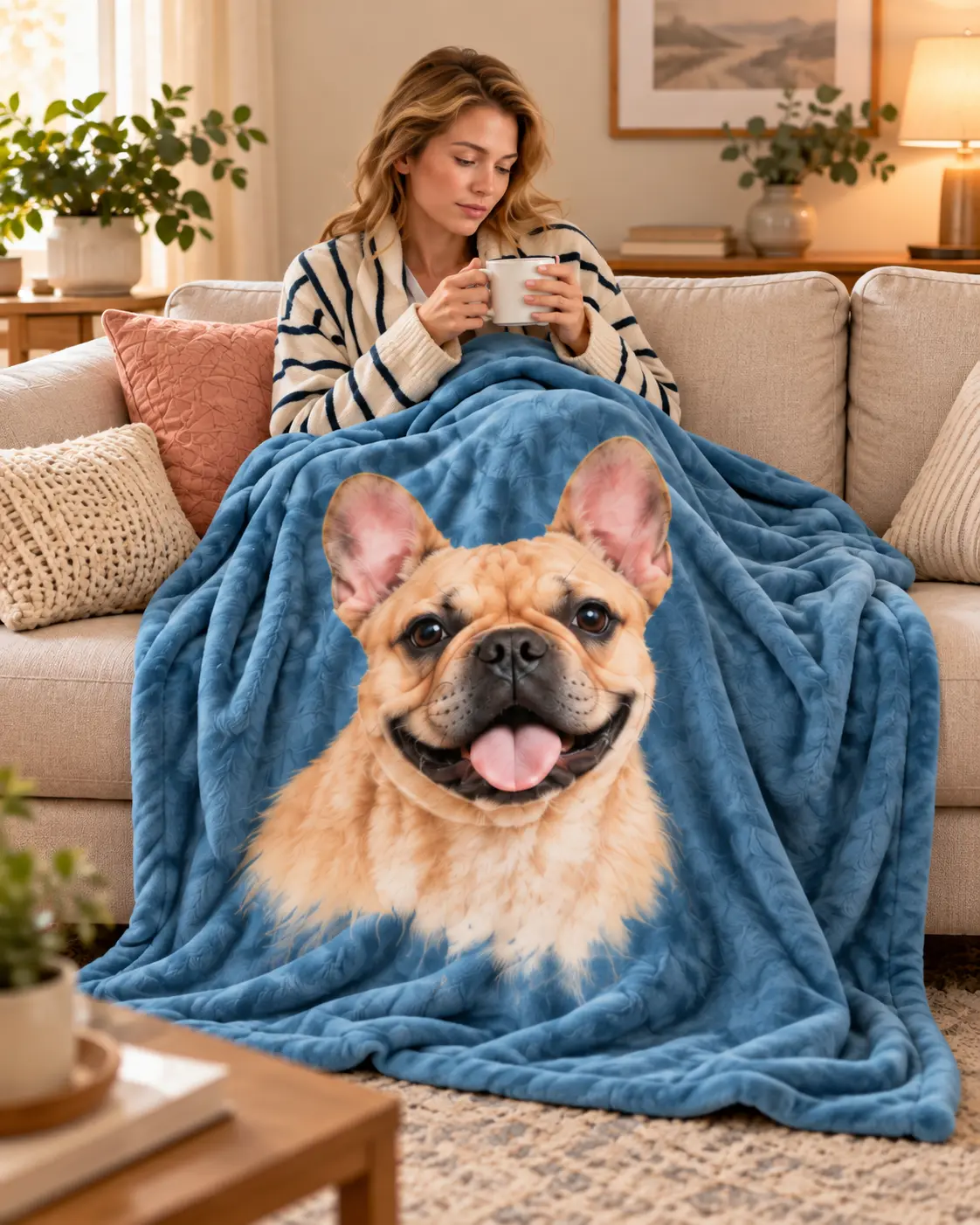 50x60 custom pet blanket size