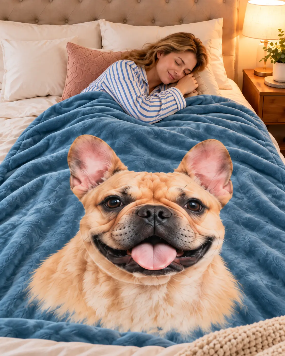 60x80 custom pet blanket size