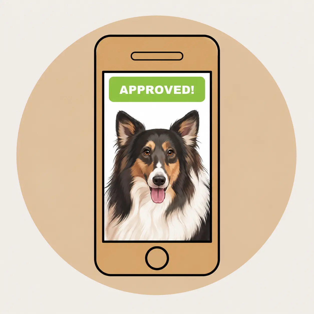 Preview and approve your personalized pet portrait