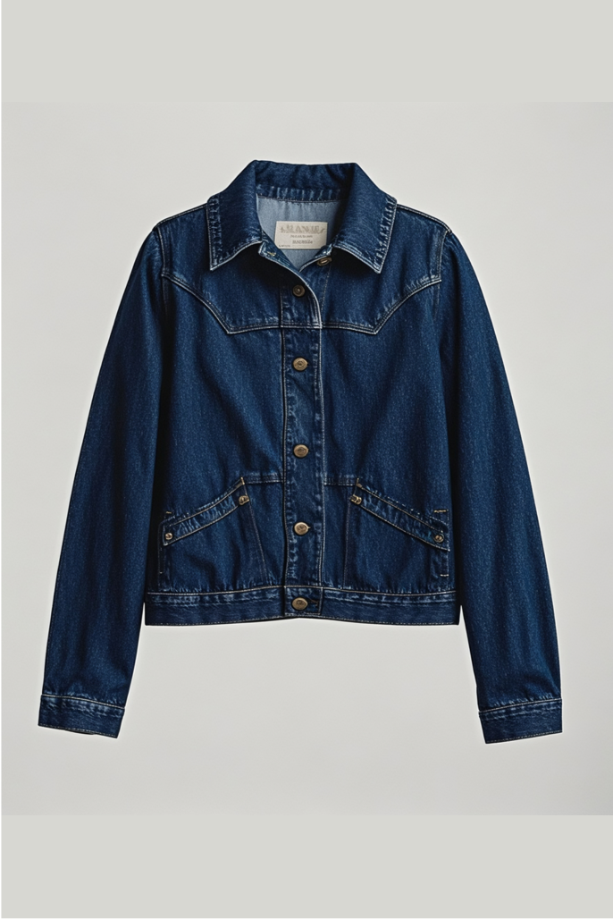 Fasion 90s Stitch Trucker Jacket