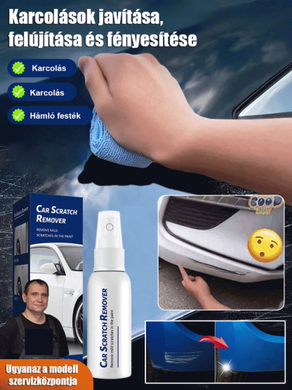 🚗Autó karcjavító ápoló spray(Nincs polírozás / Eredeti festék védelem/ 3mp azonnali hatás / Minden színhez)💥