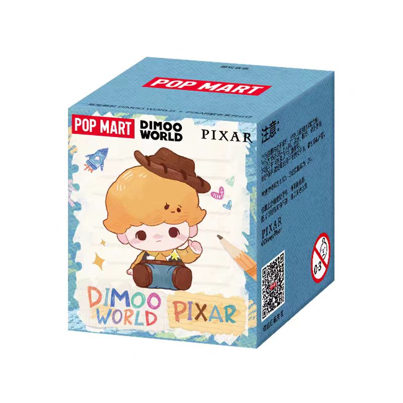 DIMOO WORLD x PIXAR Series-Pop bean Blind Box-preorder