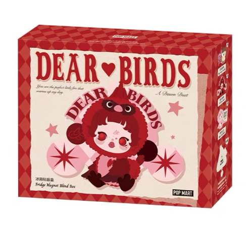 POPMART Dear Birds Fridge Magnet Series Blind Box