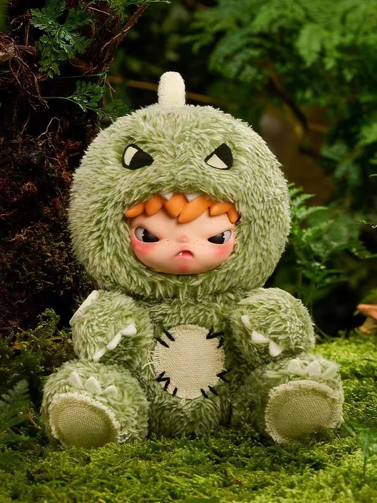 Hirono Dino Plush Doll Pendant-preorder