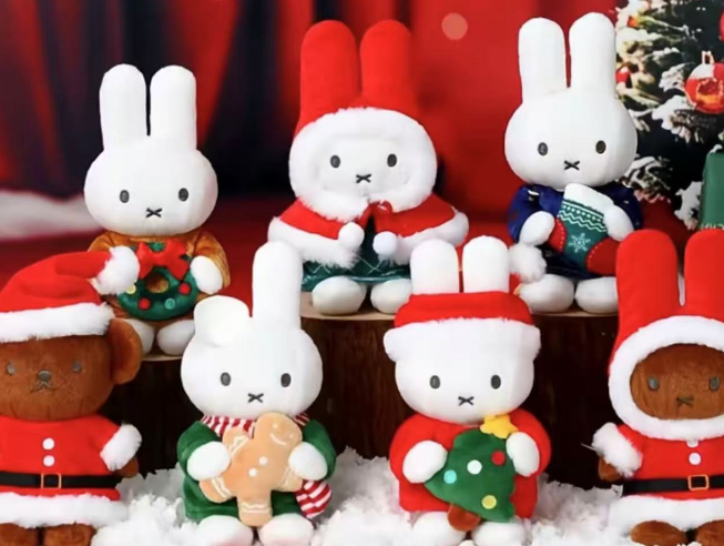 Miffy Christmas Series Plush Pandent Blind Box-preorder 10-15 days