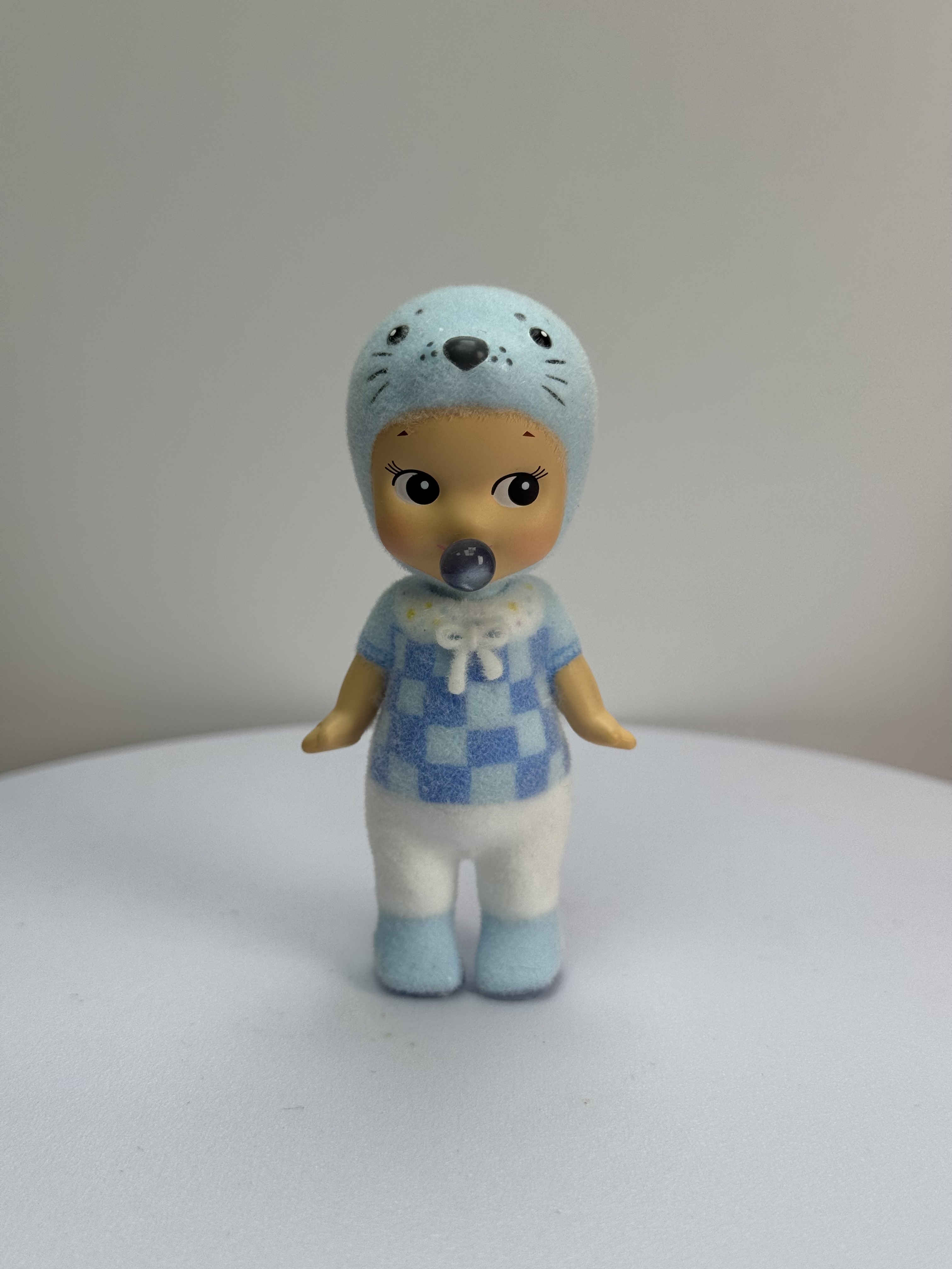 seal custom Sonny Angel  custom ( blue outfit with bubble)-preorder  2-3 weeks