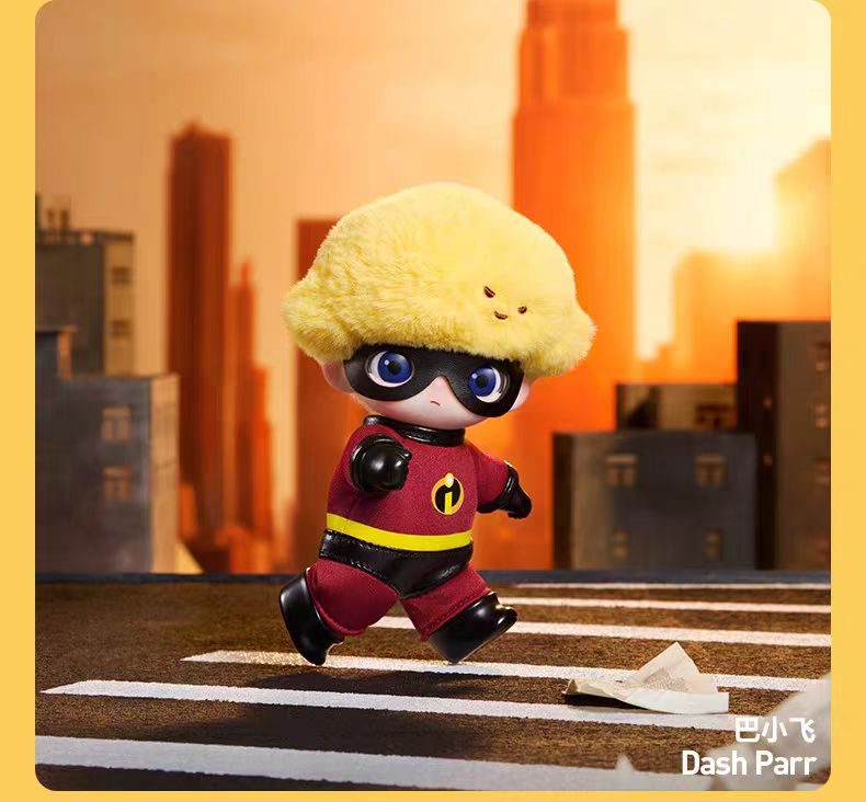 DIMO0 WORLD xPIXAR Series-Vinyl PlushPendant Blind BoX