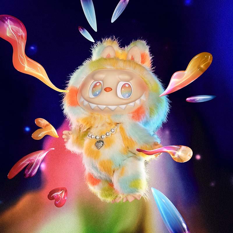 The Monsters Big Into Energy series-Rock The Universe 400% Vinyl Plush