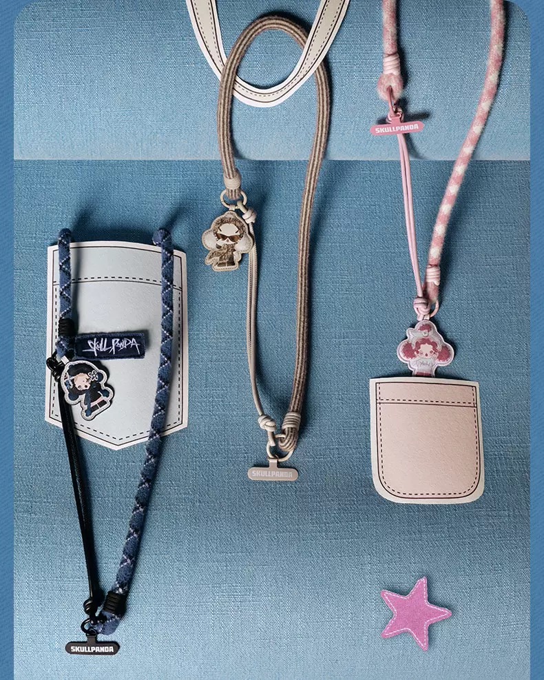 SKULLPANDA Off Mode Series Phone Lanyard Blind Box
