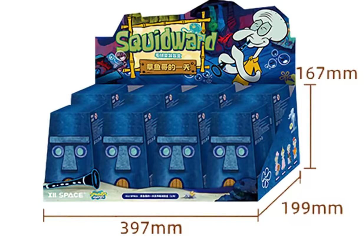 Squidward's Day Series Plush Blind Boxes-preorder