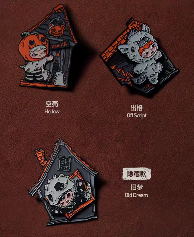Hirono After Dark Series Fridge Magnet Blind Box