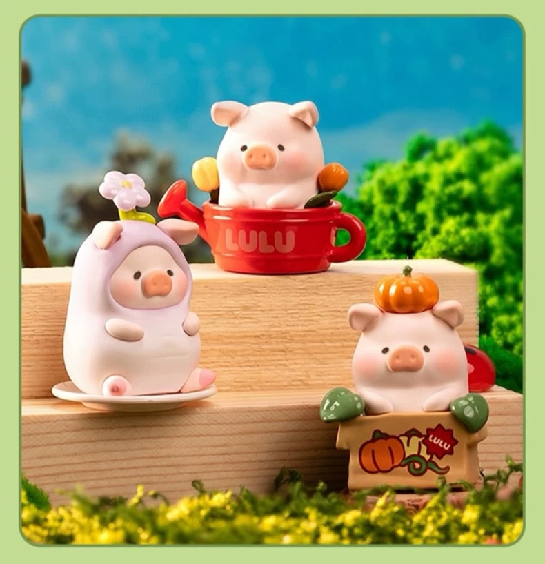 LuLu The Piggy Flower House Series Beans Blind Bag