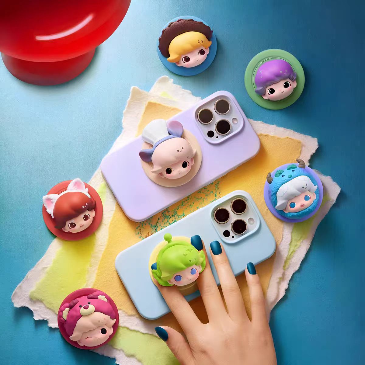 DIMOO WORLD x PIXAR Series-phone holder Blind Box