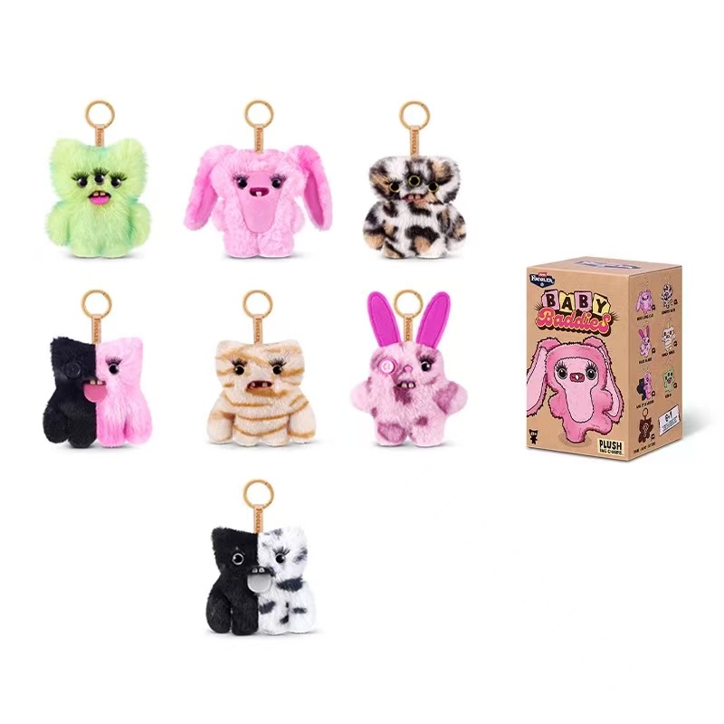 FUGGLER Baby Baddies Series Plush Keychain Blind Box