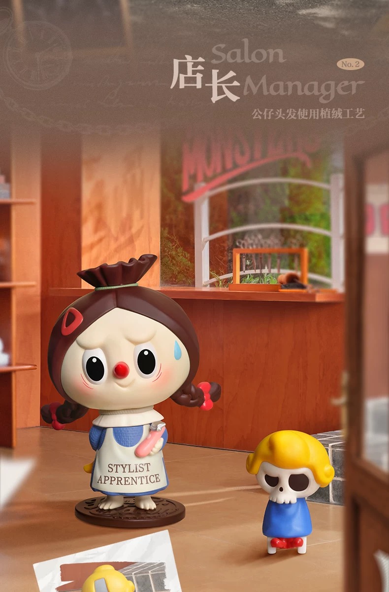 THE MONSTERS Hair Salon Series Figure