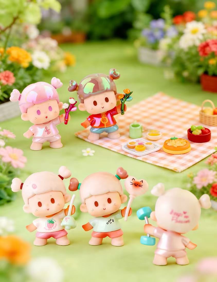 Buer Shake Person Series Cute Bean Blind box-whole set no box(Preorder)