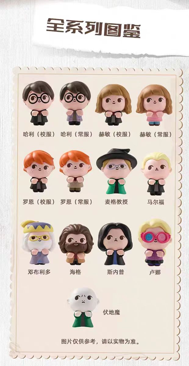 Harry Potter Mini Cute Particle Blind Box