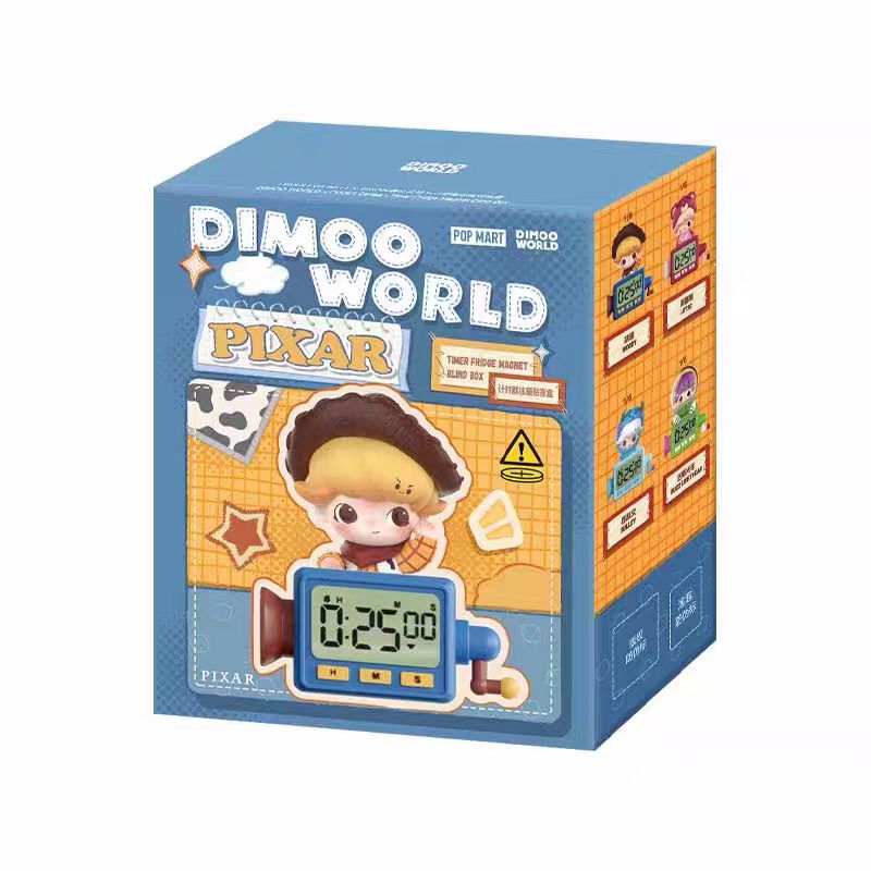 DIM00 WORLD x PIXAR Series-Timer Fridge Magnet Blind Box