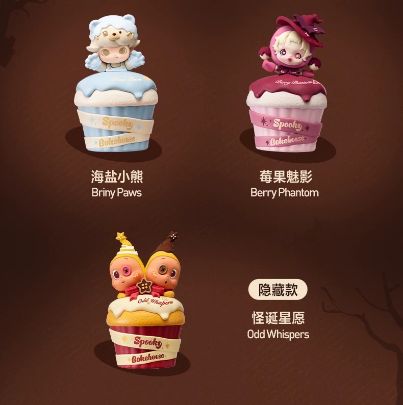 Spooky Bakehouse Series Projector Night Light Blind Box