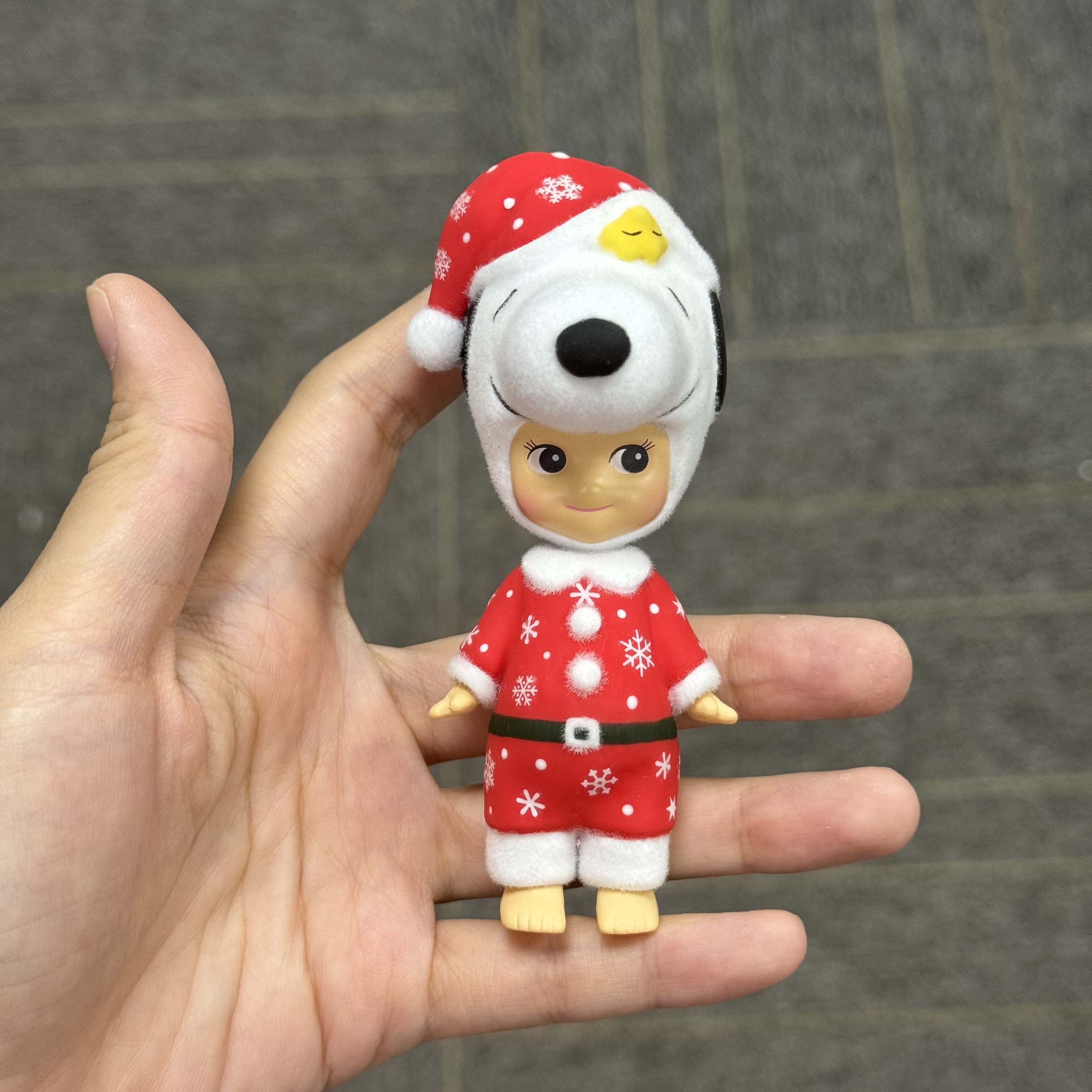 Christmas Snoopy Sonny Angel Custom Doll | Handmade Holiday Chibi Gift（1 pc instock）