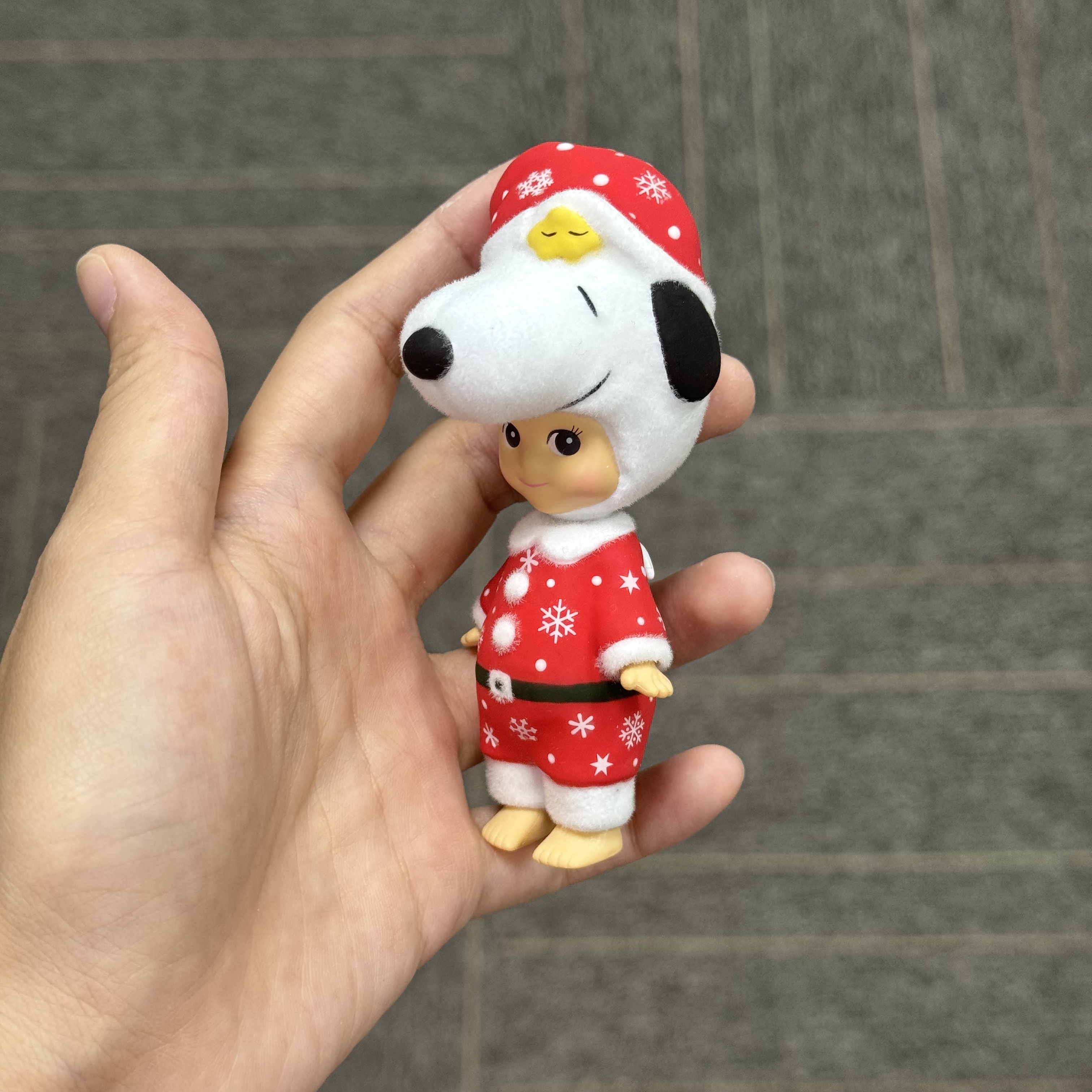 Christmas Snoopy Sonny Angel Custom Doll | Handmade Holiday Chibi Gift（1 pc instock）