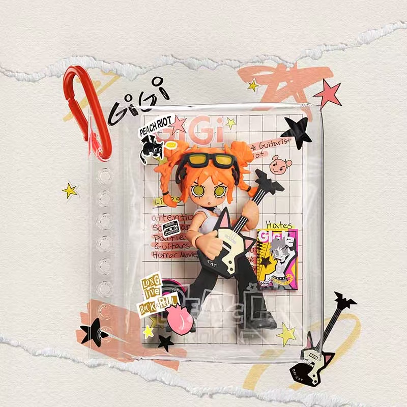 Peach Riot Carry the Music Series BlockPendant