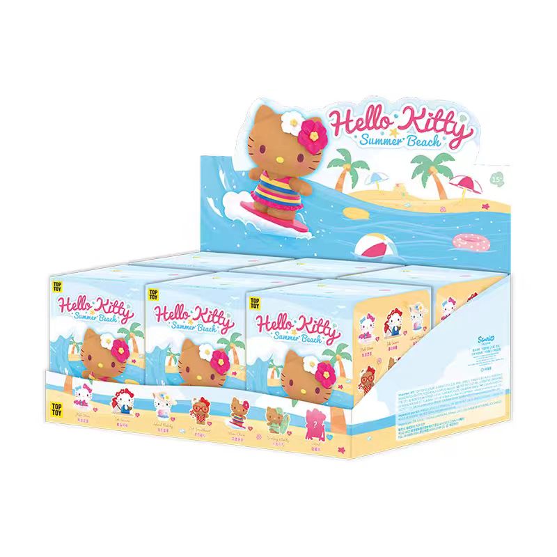 HK hello kitty summer beach series blind box