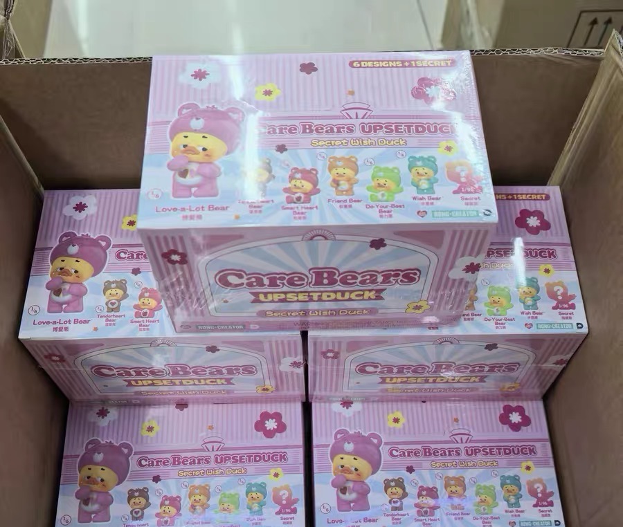 Upset Duck Care Bear Figure Series Blind Box