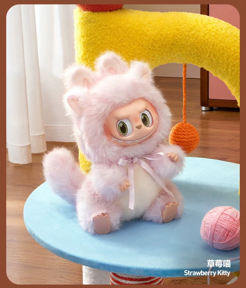 THE MONSTERS CAT MODE ON SERIES - Vinyl Plush Pendant Blind Box-preorder