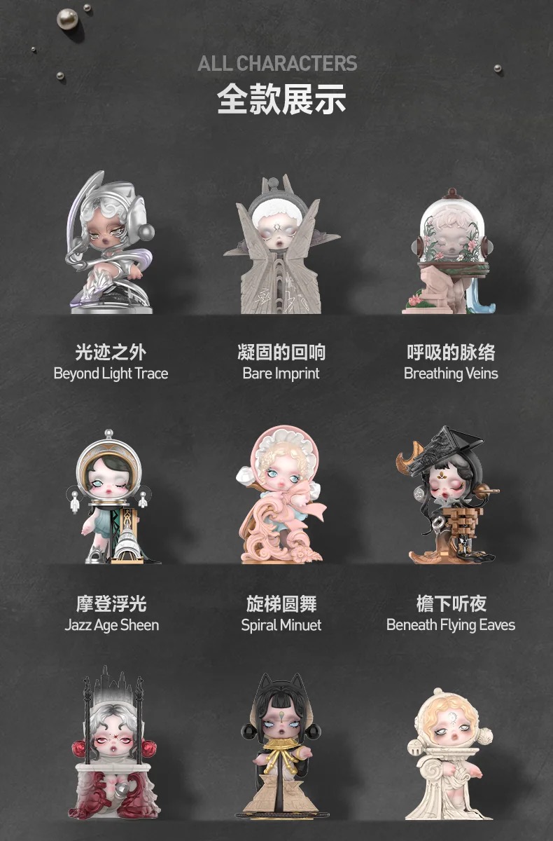 SKULLPANDA WHERE TIME DWELLS Series Figures-preorder