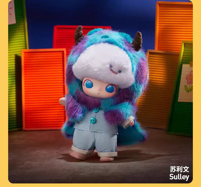 DIMO0 WORLD xPIXAR Series-Vinyl PlushPendant Blind BoX