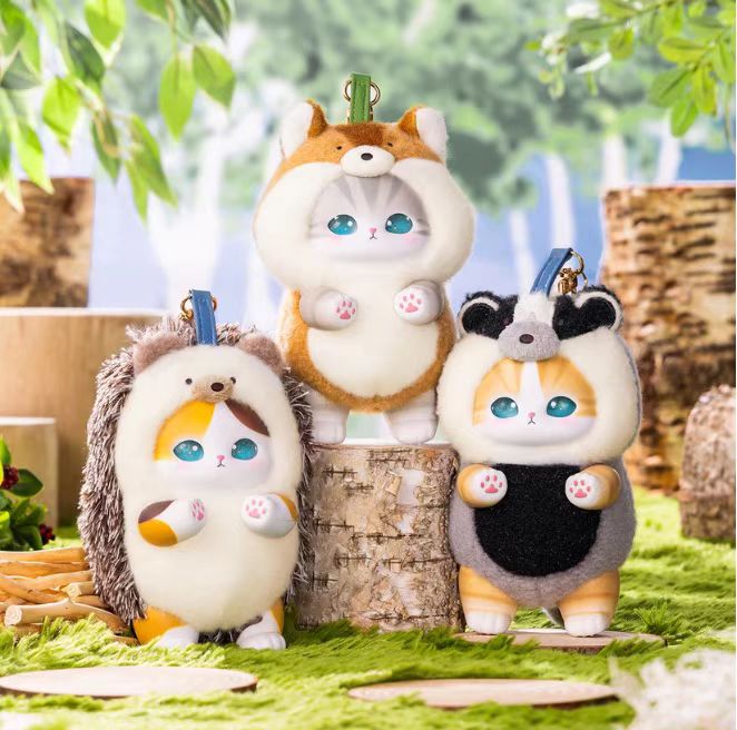 Mofusand Nordic Kitten Plush Pendant-preorder