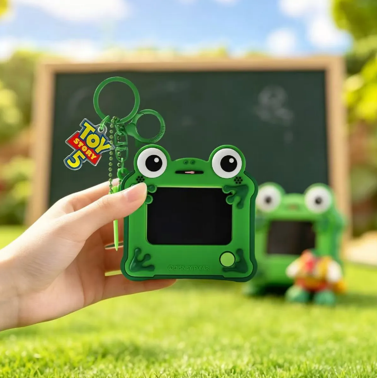 lili pad frog blackboard pendent-preorder
