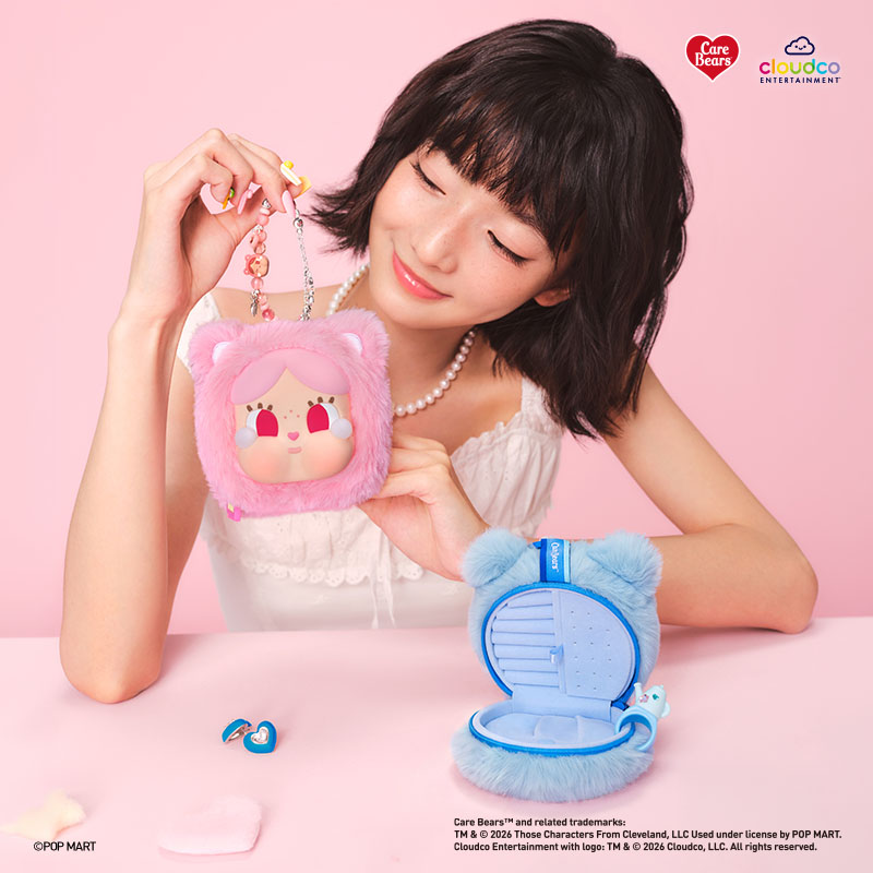 CRYBABY xCare Bears Series -Mini Bag Hanging Jewelry Case-preorder