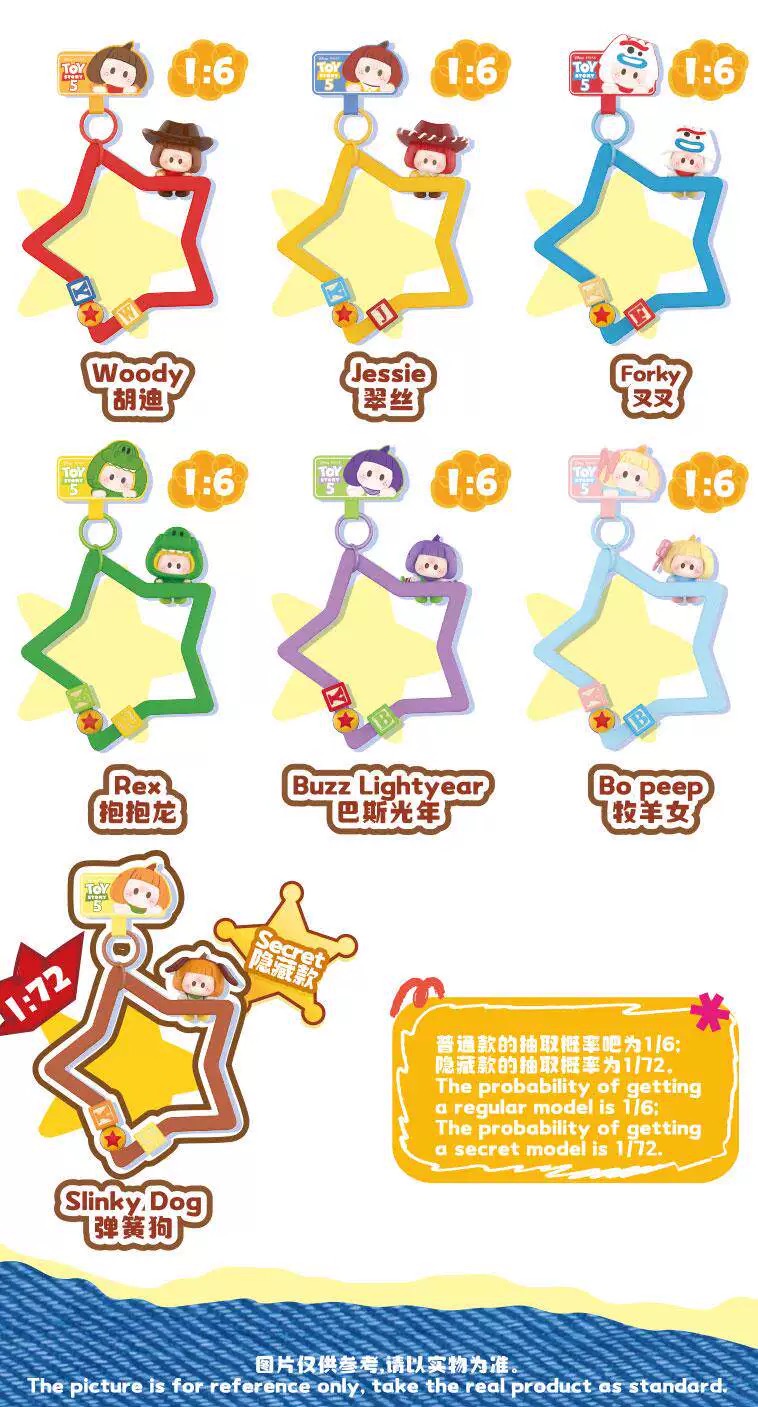 YoYo-Toy Story 5: Cute Together Series-Phonechain Blind Box 