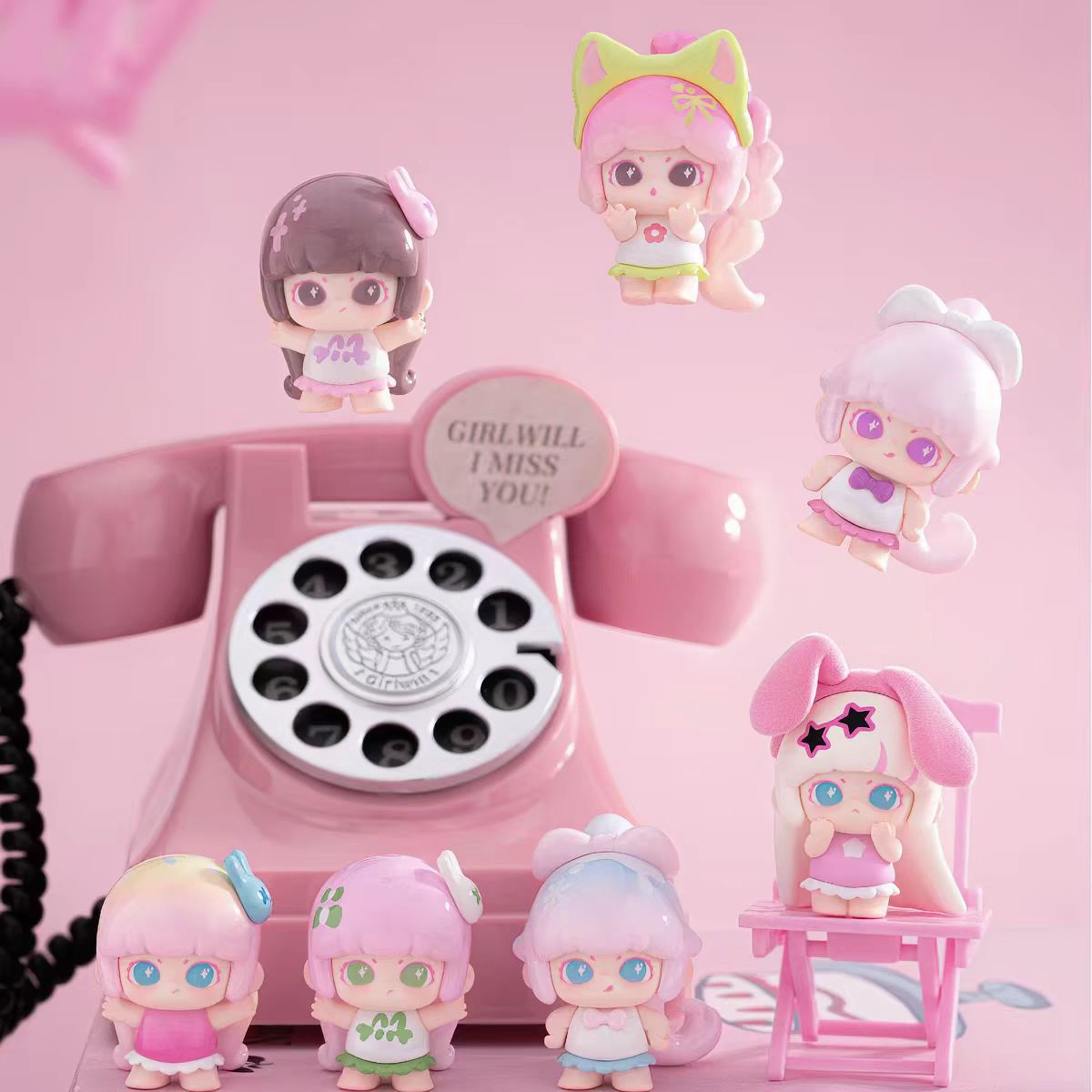 LANCY LULU-Cute Girl Alliance Series Mini Beans Blind Bag