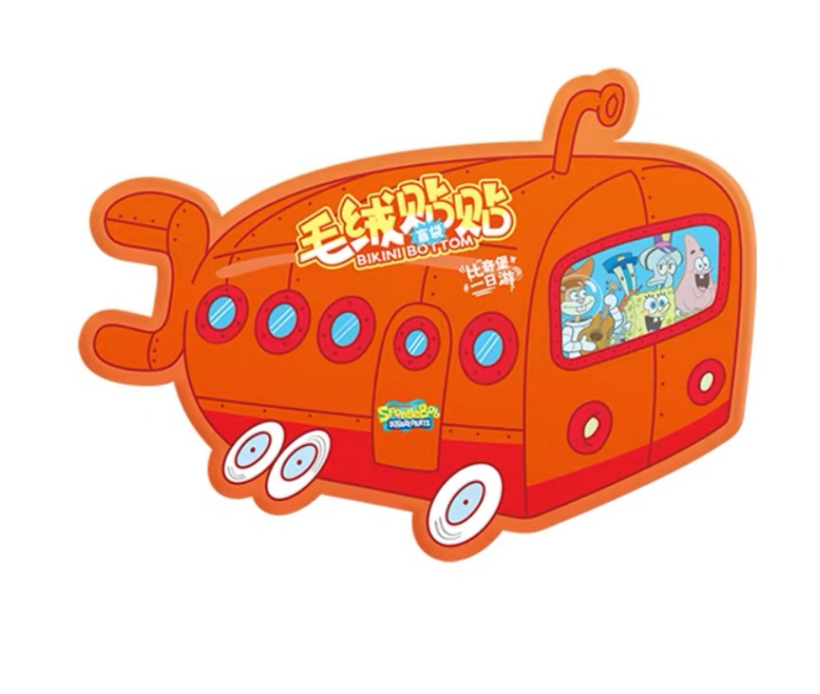 Bikini Bottom One-Day Tour Plush Fridge Magnet Blind Bag