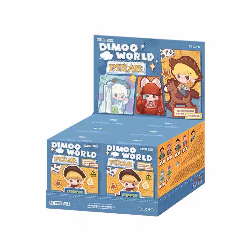 DIM00 WORLD x PIXAR Series-Timer Fridge Magnet Blind Box