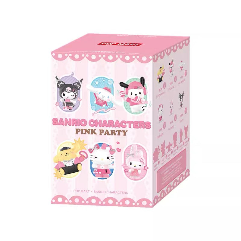 HELLO KITTY AND FRIENDS Pink Party Series Figures