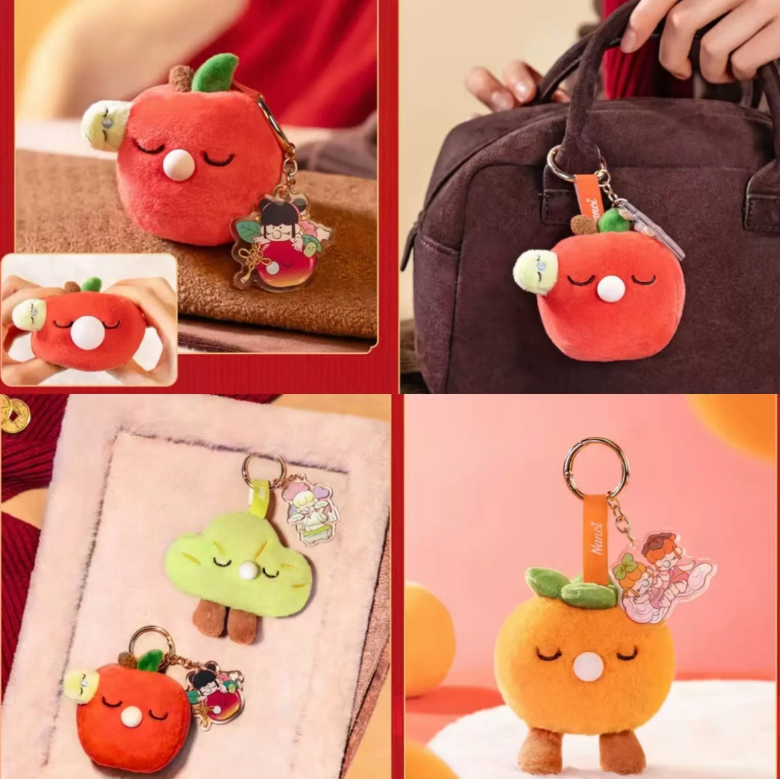 Nanci Best Wishes Series Stress Plush Pendant
