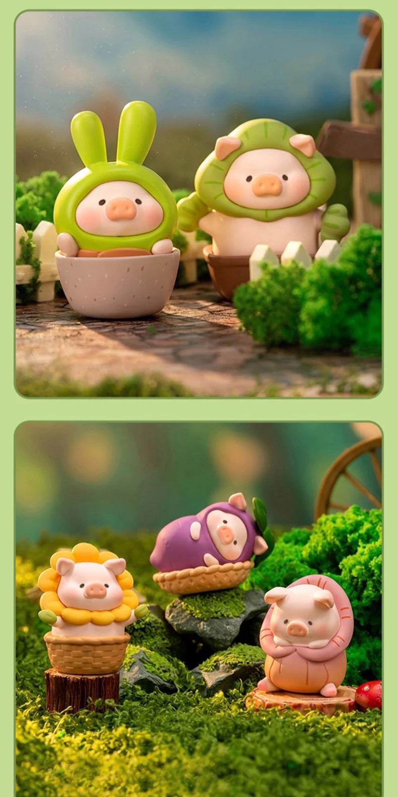 LuLu The Piggy Flower House Series Beans Blind Bag